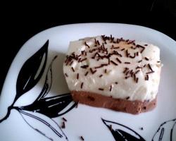 Ванильно – шоколадный творожный десерт Шоколадно-ванильный творожный десерт